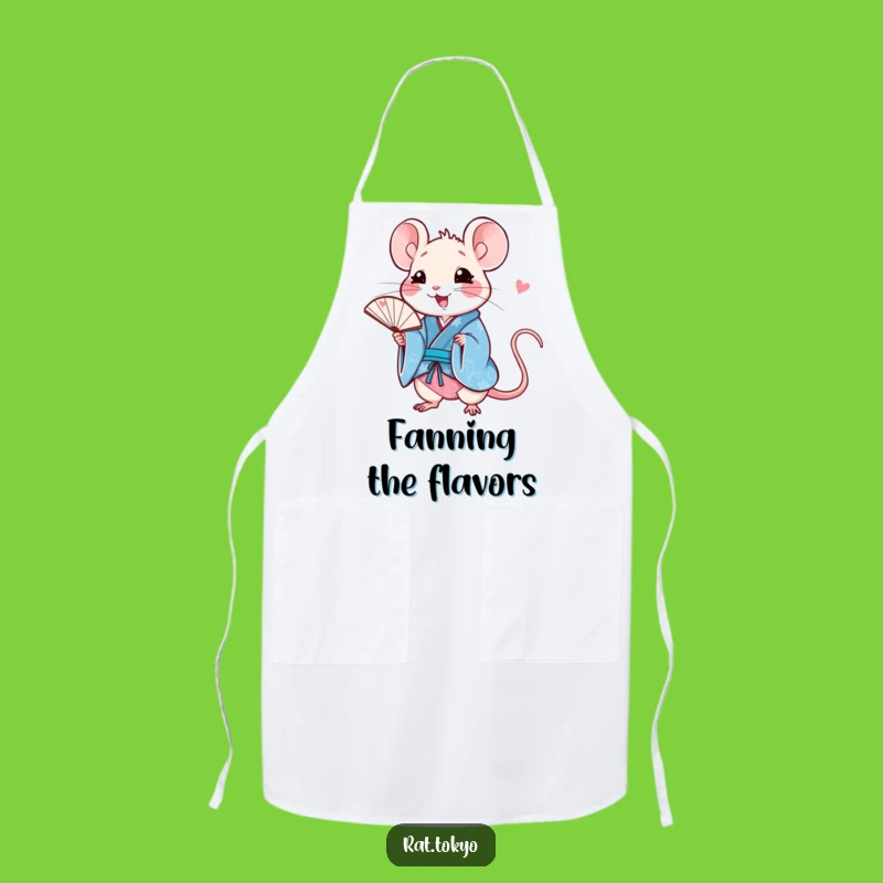 Funny Rat Fan Apron - Kitchen Style for Happy Cooks