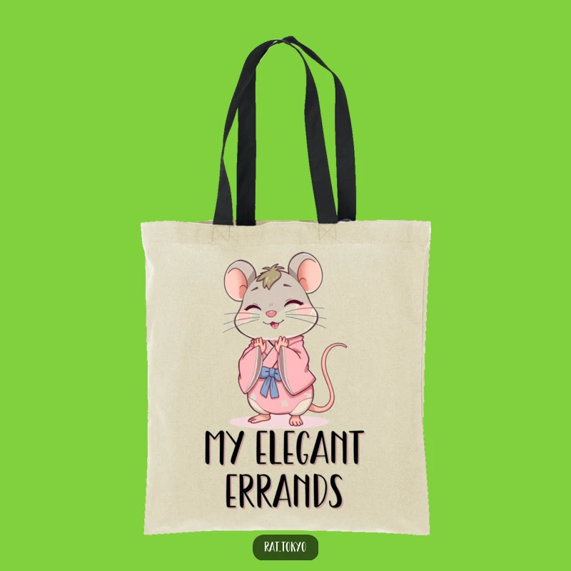 Funny Rat Kimono Tote Bag - Stylish Carry-all for Everyday Charm